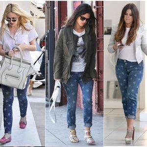 Current elliott star stiletto jeans